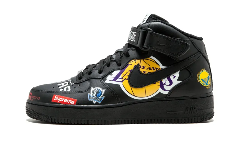 Nike Lifestyle Air Force 1 Mid '07 Supreme 'NBA'